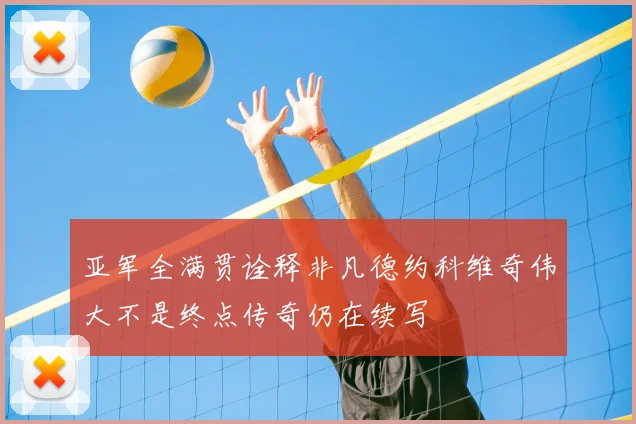 亚军全满贯诠释非凡德约科维奇伟大不是终点传奇仍在续写